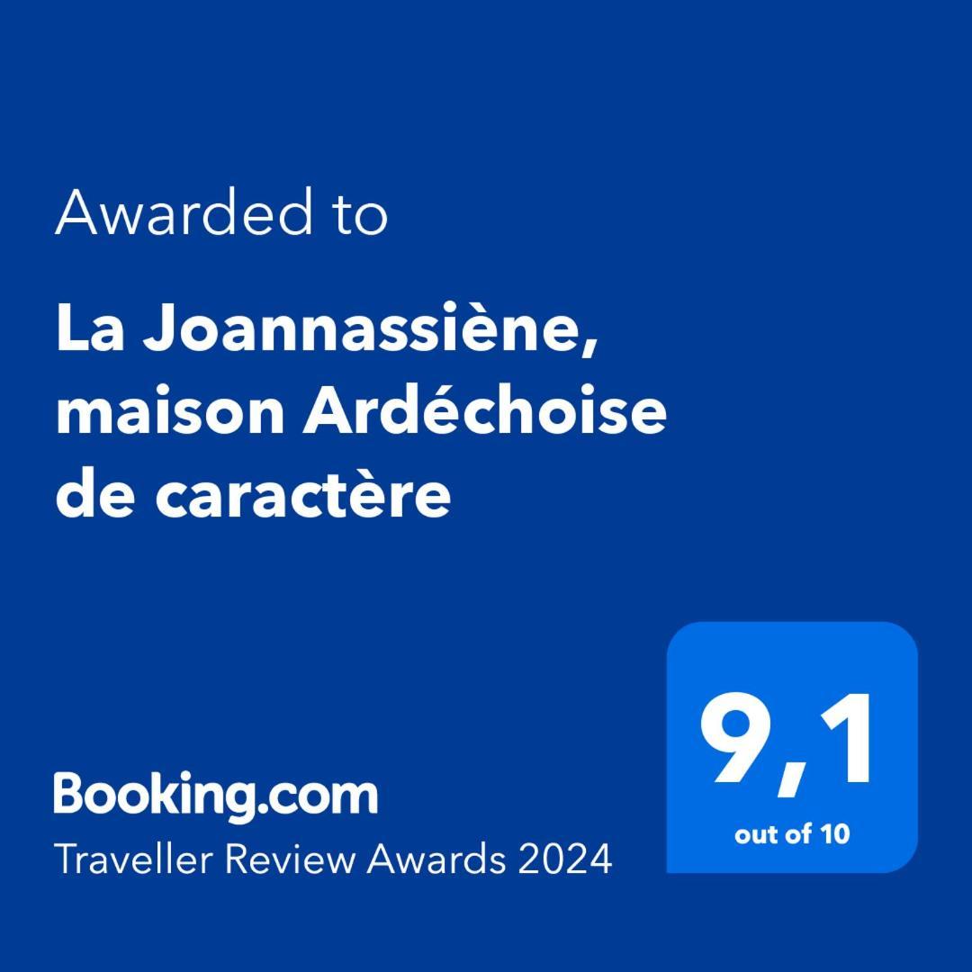 La Joannassiene, Maison Ardechoise De Caractere Exteriör bild
